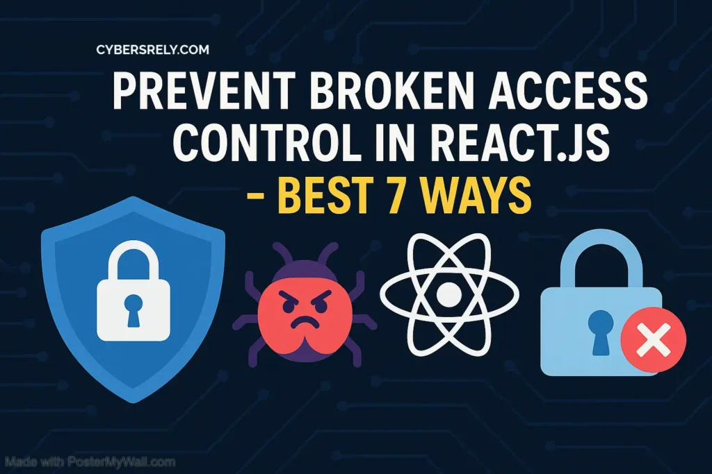 Prevent Broken Access Control in React.js - Best 7 Ways