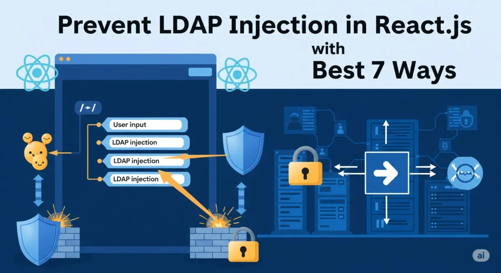 Prevent LDAP Injection in React.js with Best 7 Ways