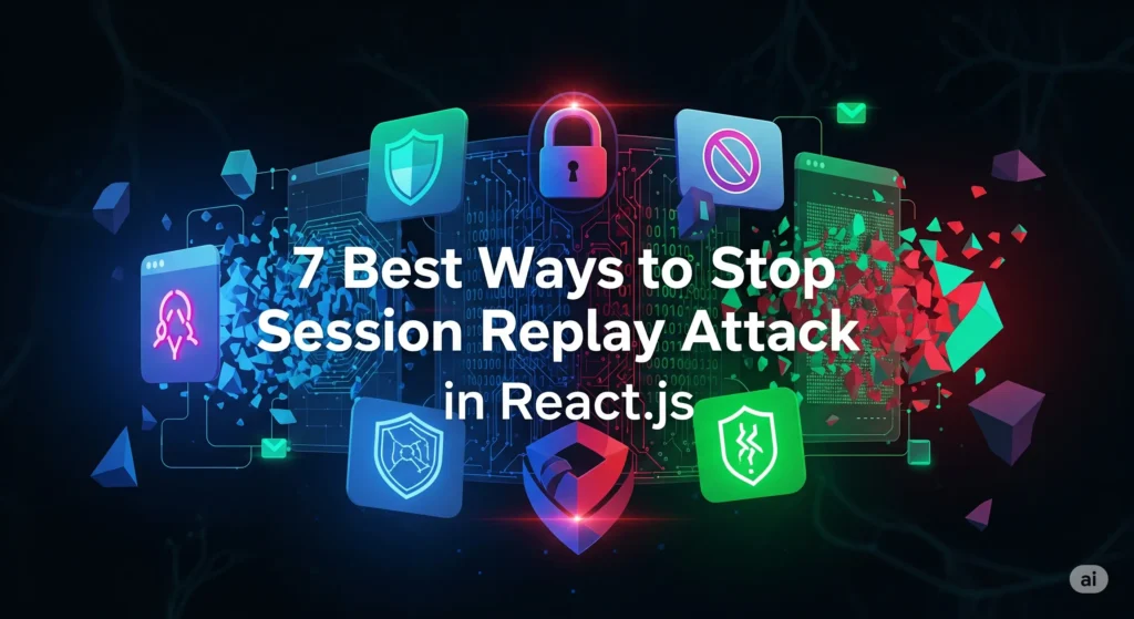 7 Best Ways to Stop Session Replay Attack in React.js