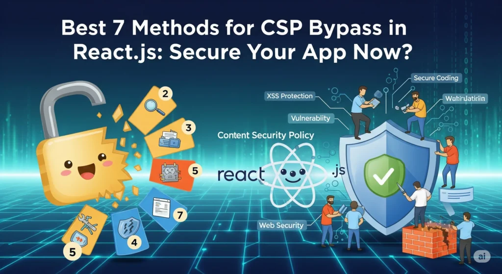 Best 7 Methods for CSP Bypass in React.js