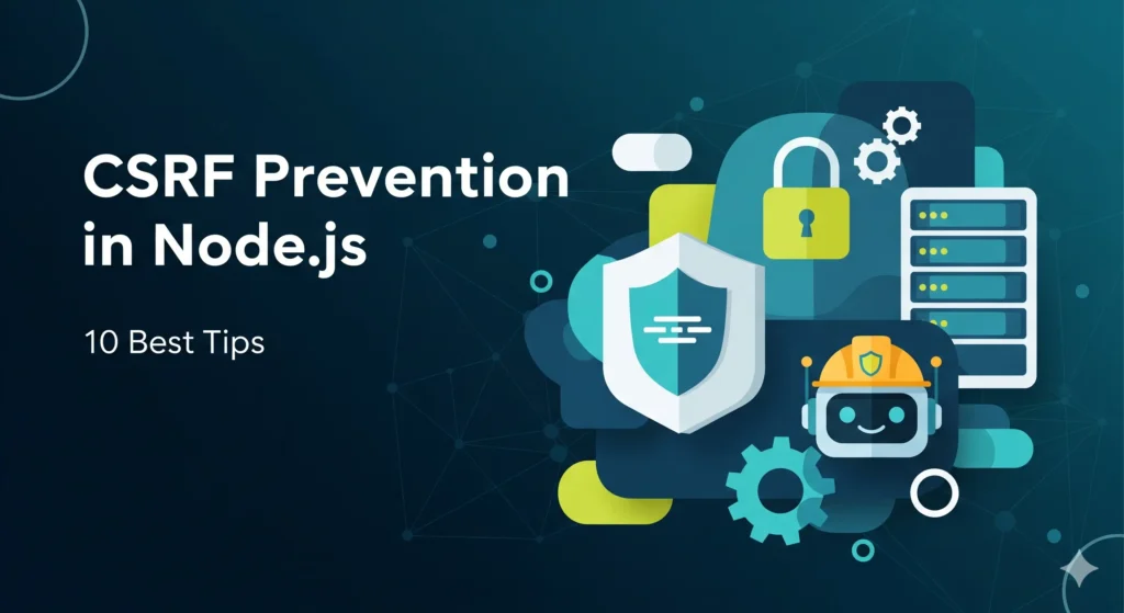 CSRF Prevention in Node.js: 10 Best  Tips
