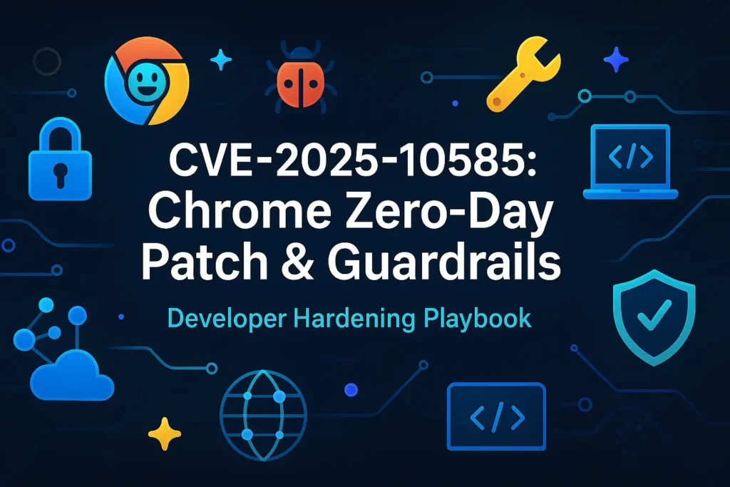 CVE-2025-10585: Chrome Zero-Day Patch & Guardrails