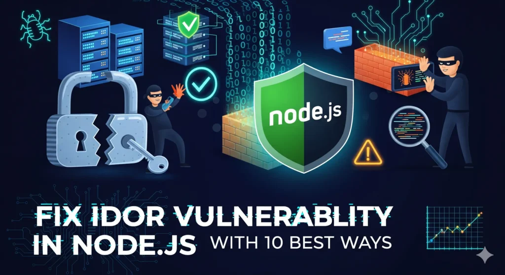 Fix IDOR Vulnerability in Node.js with 10 Best Ways