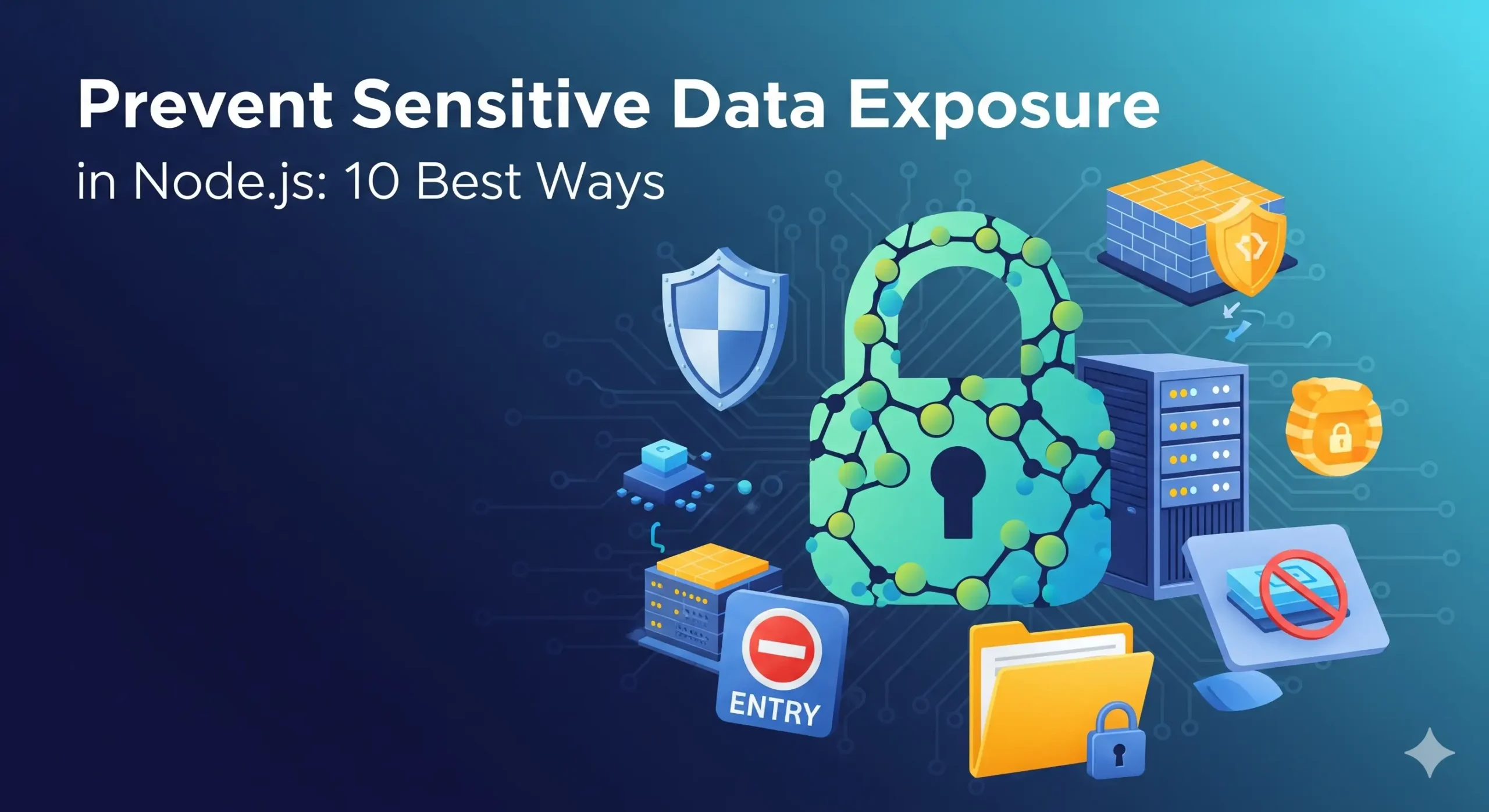 Prevent Sensitive Data Exposure in Node.js: 10 Best Ways