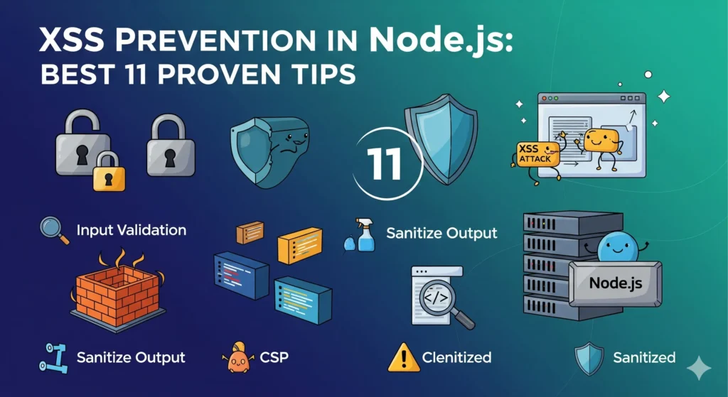 XSS Prevention in Node.js: Best 11 Proven Tips