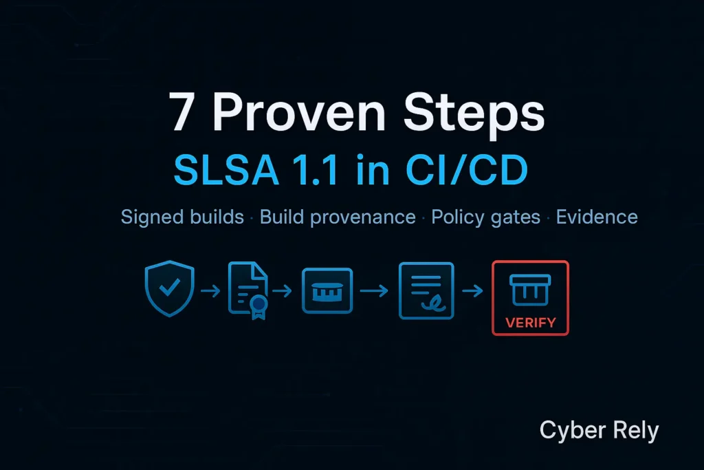 7 Proven Steps: SLSA 1.1 Implementation in CI/CD