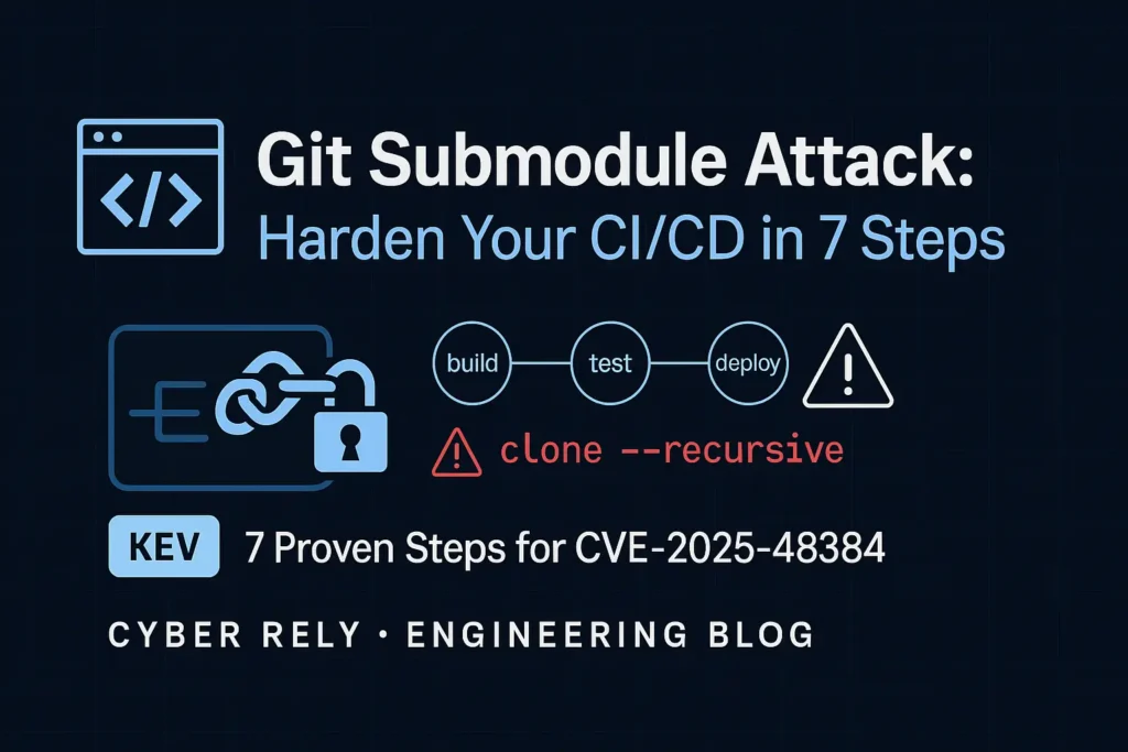 7 Proven Steps for CVE-2025-48384 Git Mitigation