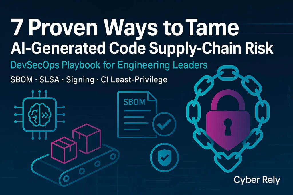 7 Proven Ways to Tame AI-Generated Code Supply-Chain Risk