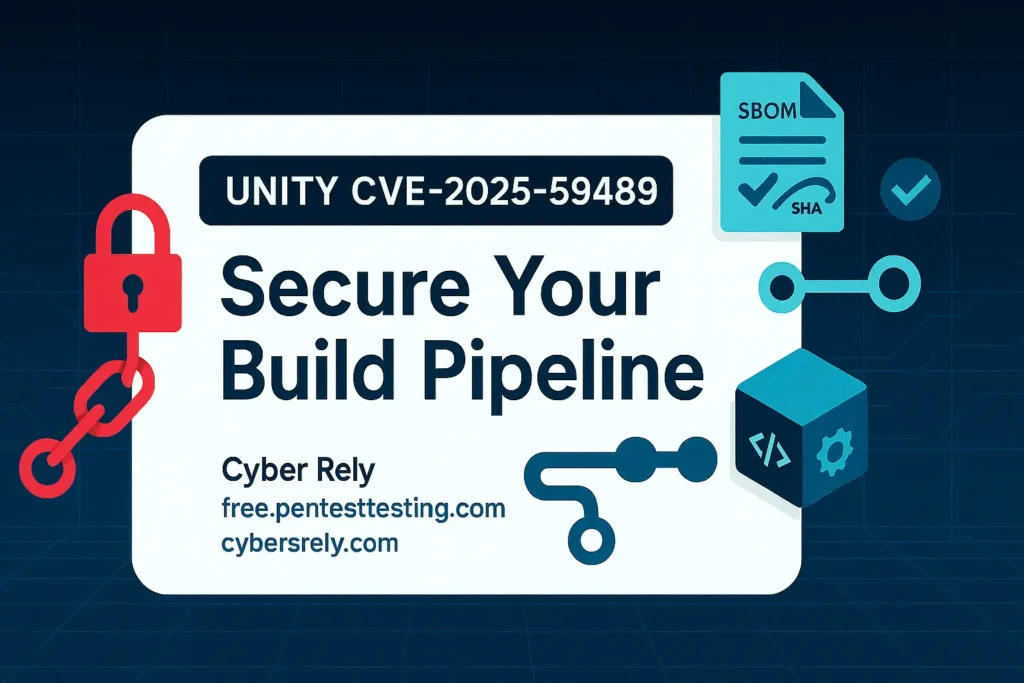 CVE-2025-59489 Unity Mitigation: Secure Your Build Pipeline