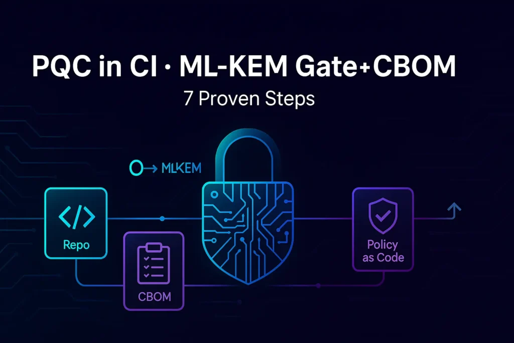 7 Proven Steps: PQC in CI with ML-KEM Gate & CBOM