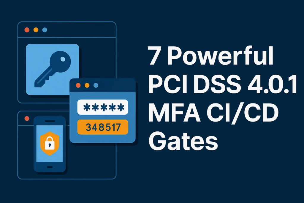 7 Powerful PCI DSS 4.0.1 MFA CI/CD Gates