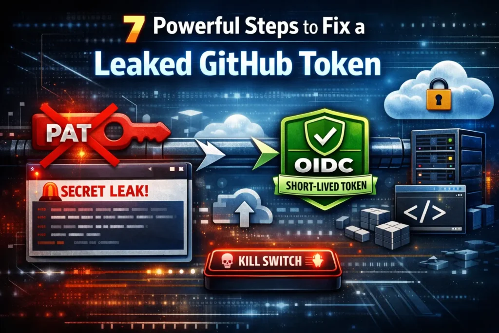 7 Powerful Steps to Fix a Leaked GitHub Token 7 Powerful Steps to Fix a Leaked GitHub Token