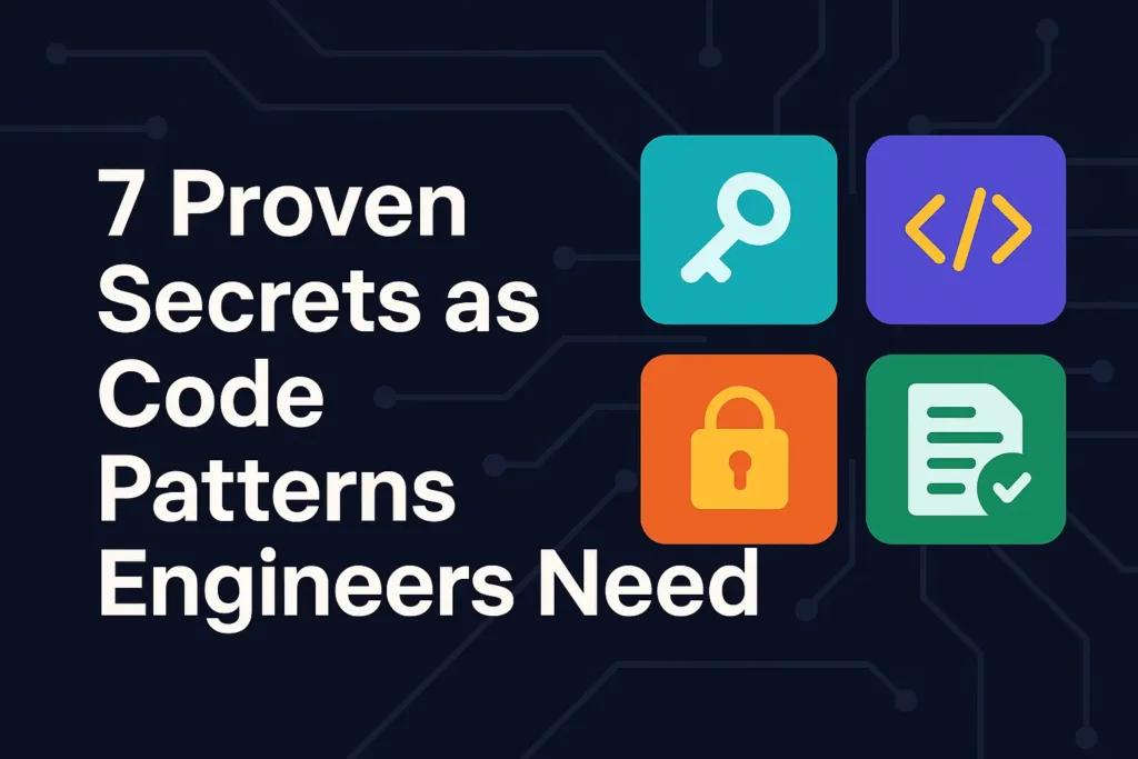 7 Proven Secrets as Code Patterns Engineers Need 7 Proven Secrets as Code Patterns Engineers Need