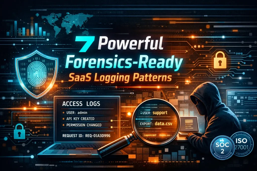 7 Powerful Forensics-Ready SaaS Logging Patterns 7 Powerful Forensics-Ready SaaS Logging Patterns
