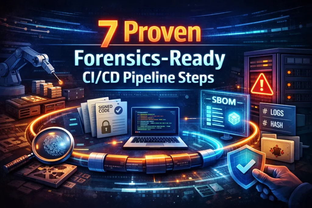 7 Proven Forensics-Ready CI/CD Pipeline Steps 7 Proven Forensics-Ready CI/CD Pipeline Steps