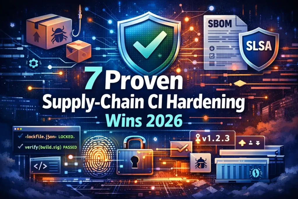7 Proven Supply-Chain CI Hardening Wins (2026)