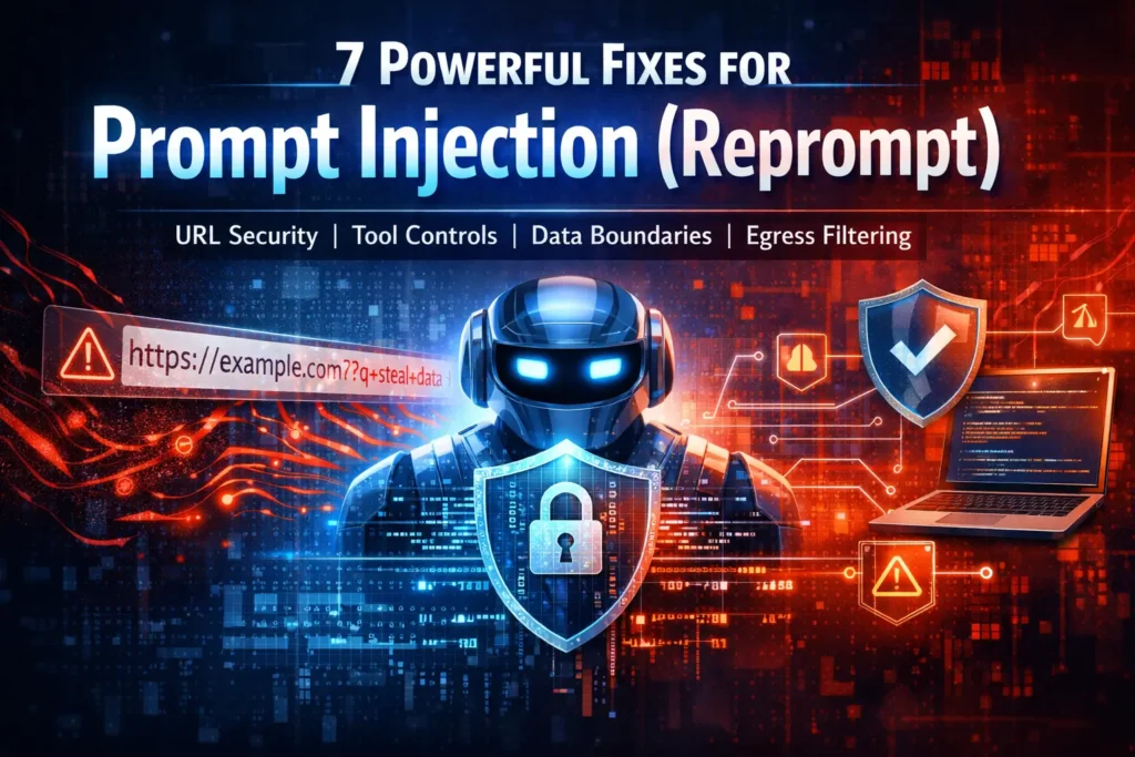 7 Powerful Fixes for Prompt Injection (Reprompt) 7 Powerful Fixes for Prompt Injection (Reprompt)