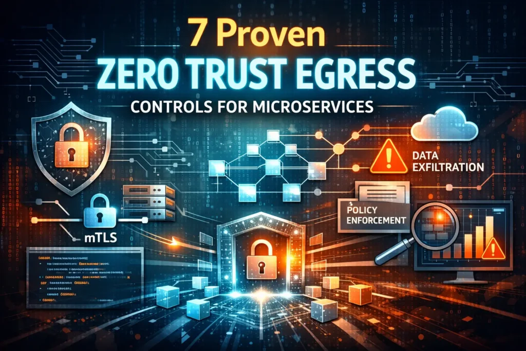 7 Proven Zero Trust Egress Controls for Microservices 7 Proven Zero Trust Egress Controls for Microservices