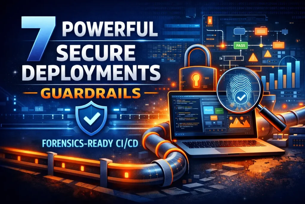 7 Powerful Secure Deployments Guardrails (Forensics-Ready) 7 Powerful Secure Deployments Guardrails (Forensics-Ready)
